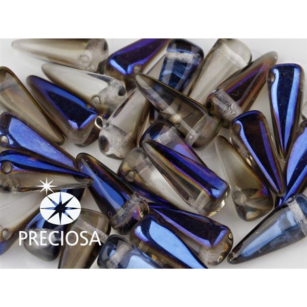 Preciosa VILLA Perlen 6x13 mm (6 St) Pyramide 00030 29901