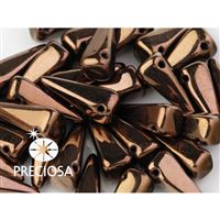 Preciosa VILLA Perlen 6x13 mm (6 St) Pyramide 23980 14415