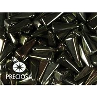 Preciosa VILLA Perlen 6x13 mm (6 St) Pyramide 23980 14495