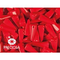 Preciosa VILLA Perlen 6x13 mm (6 St) Pyramide 93180