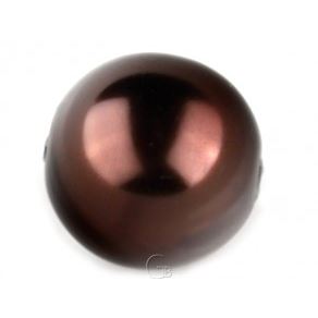 Voskovan� Perlen perly 12 mm Braun VOS27