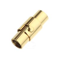 Magnetischer Verschluss gold, 10 mm