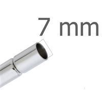Magnetischer Verschluss Platin Loch 7 mm