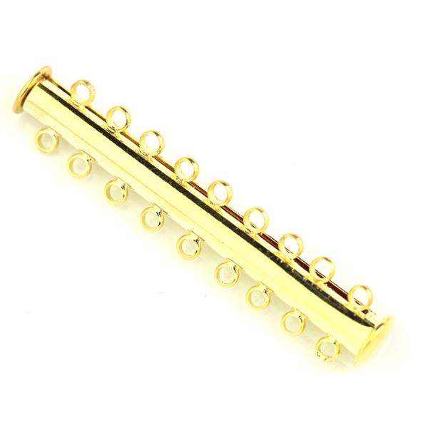 Magnetischer Verschluss  Gold 2x9 o�ek