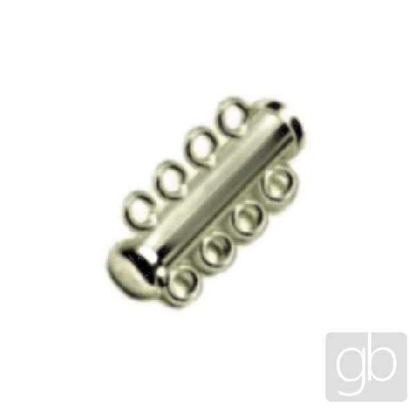 Magnetischer Verschluss ALTES MESSING 2x4 �sen