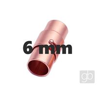 Magnetischer Verschluss ROSEGOLD 6 mm