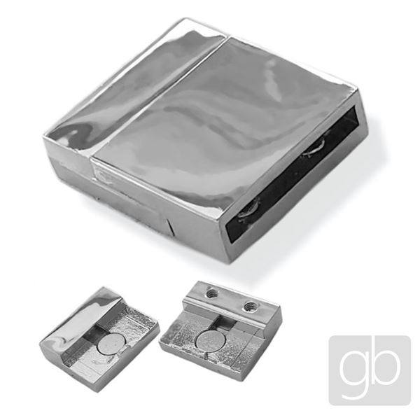 Magnetischer Verschluss PLATINE 24 x 20 x 6 mm